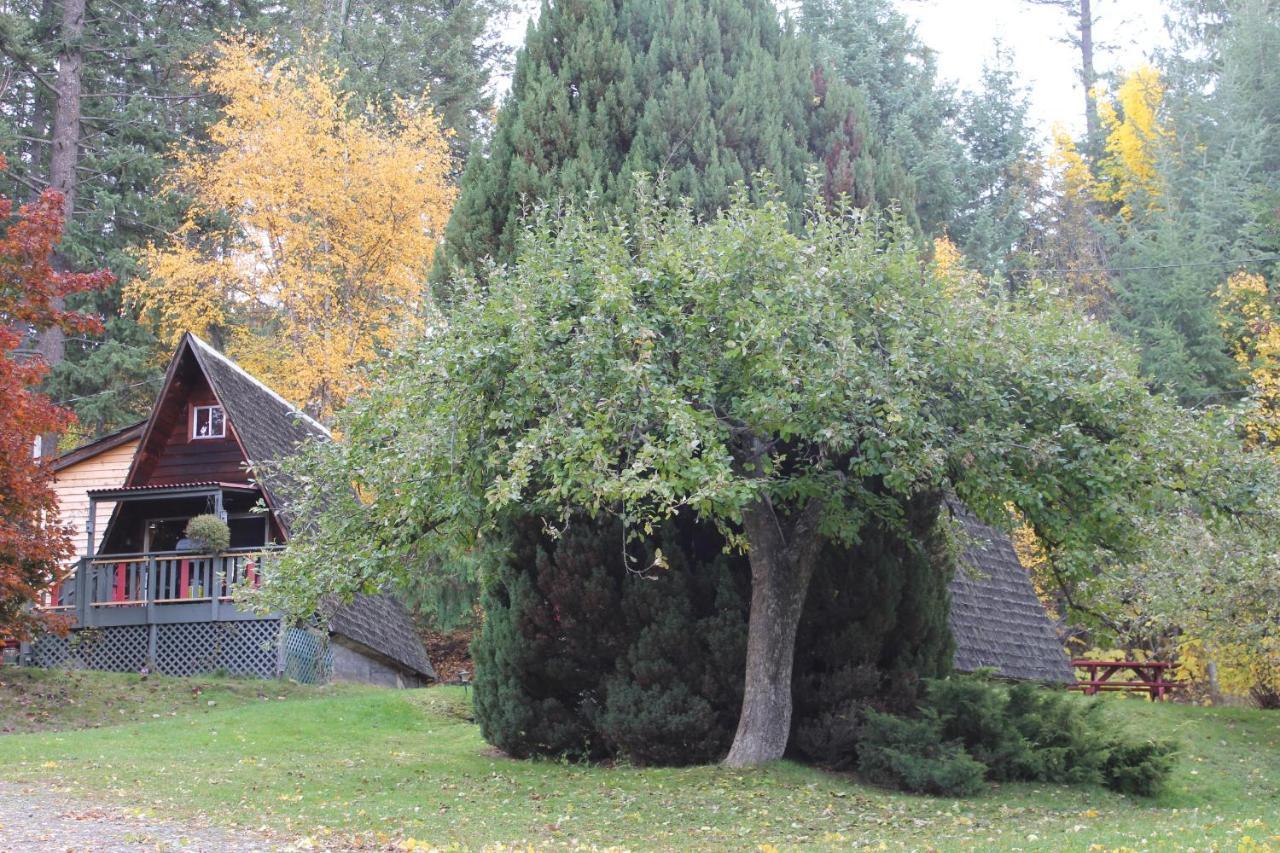 Sunny Bluffs Chalets Kaslo Exterior foto