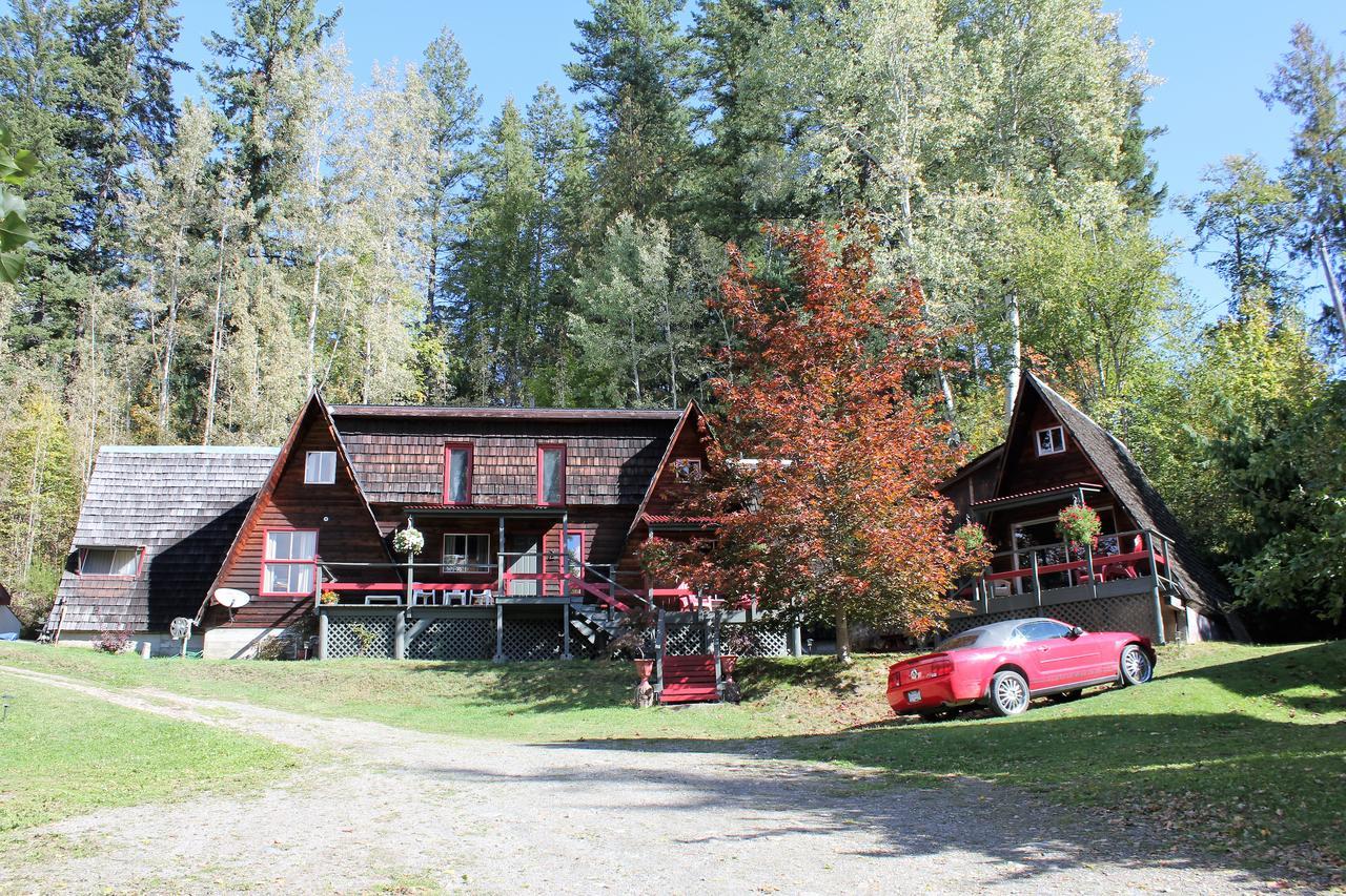 Sunny Bluffs Chalets Kaslo Exterior foto