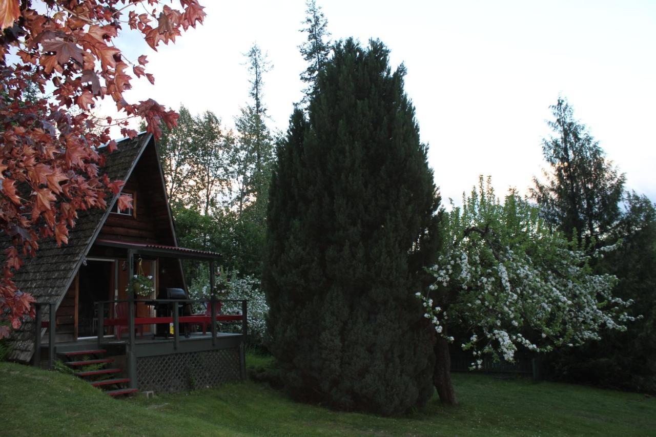 Sunny Bluffs Chalets Kaslo Exterior foto