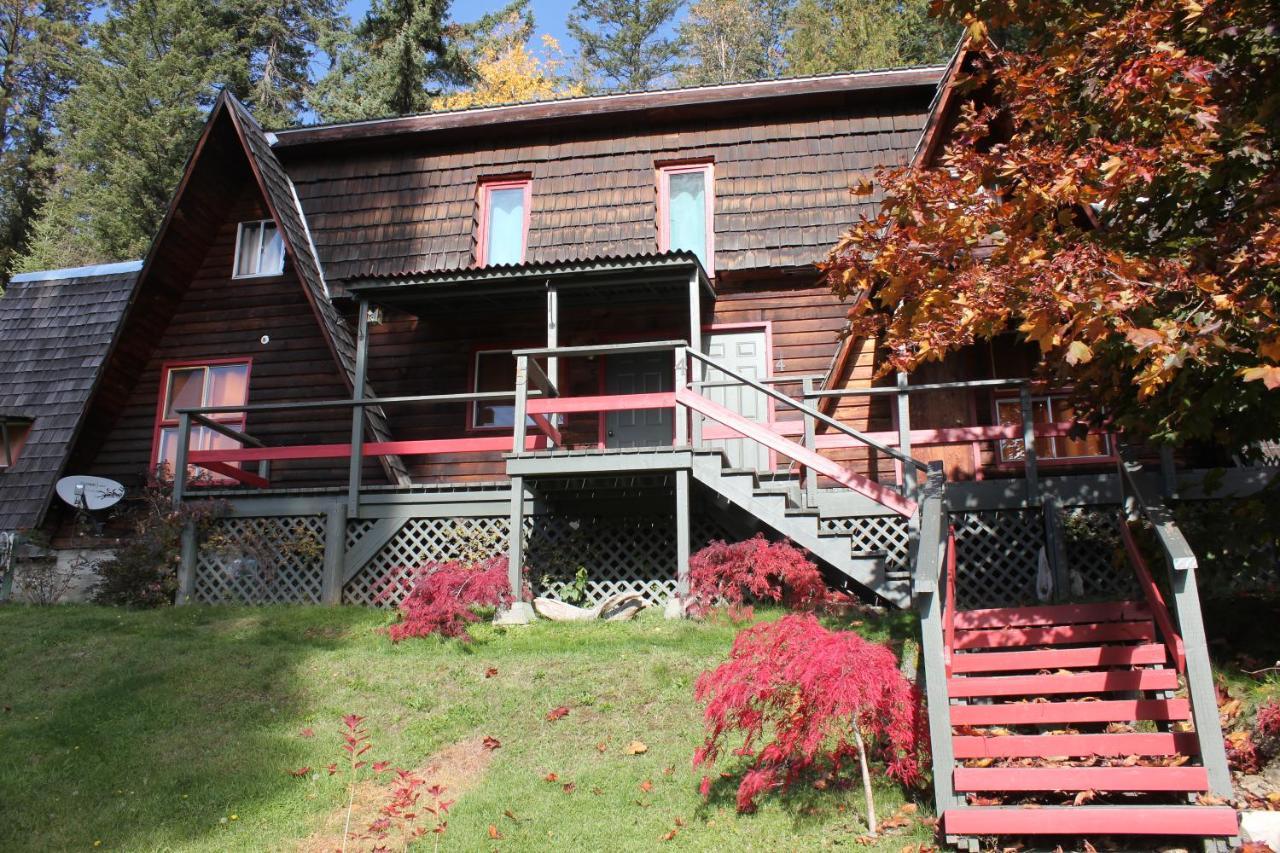 Sunny Bluffs Chalets Kaslo Exterior foto