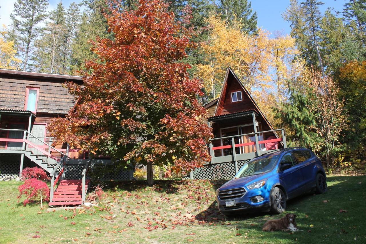Sunny Bluffs Chalets Kaslo Exterior foto