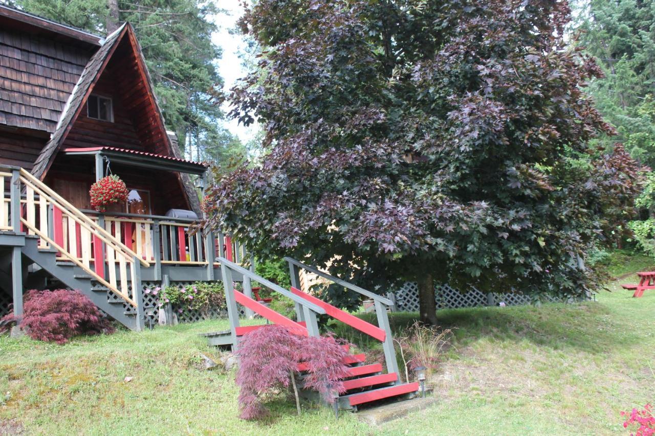 Sunny Bluffs Chalets Kaslo Exterior foto